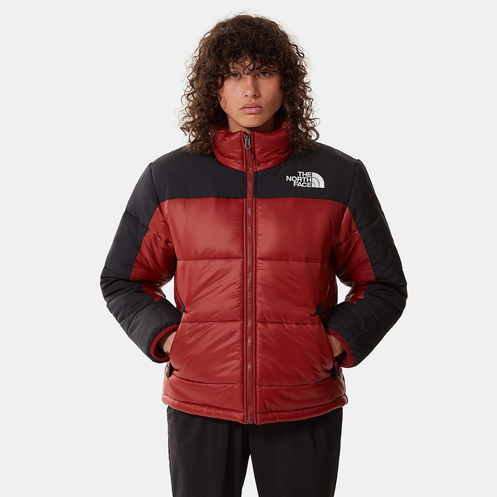 The North Face Insulated Jacket Womens Australia - The North Face Himalayan Red (DFY-852360)